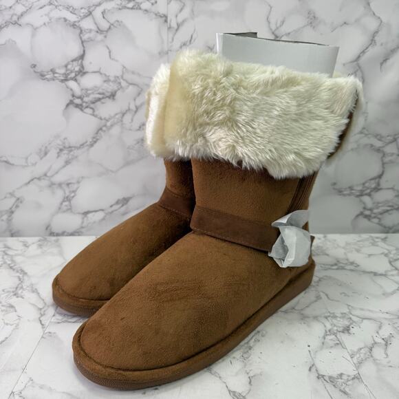 Easy USA Women’s Winter Boots sz 6 Fur Insulated Microfiber NEW # M492 - Picture 9 of 11